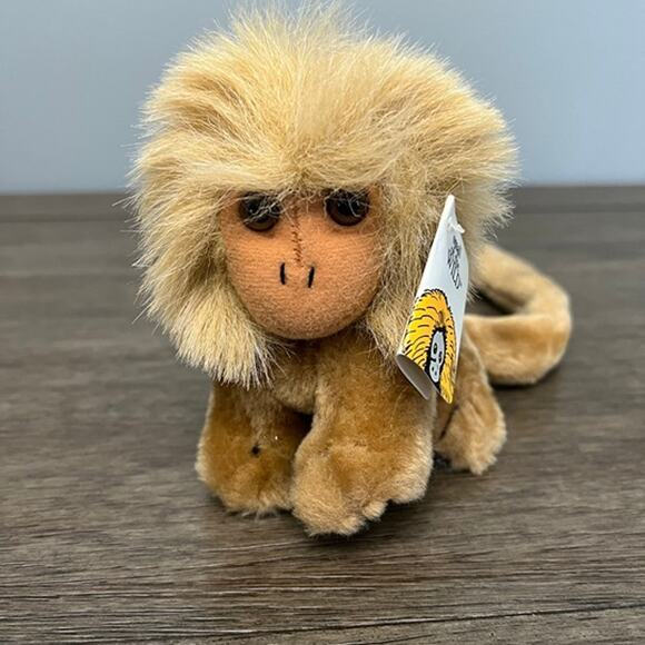 Small of The Wild Tan Monkey Plush‎ - Picture 1 of 5